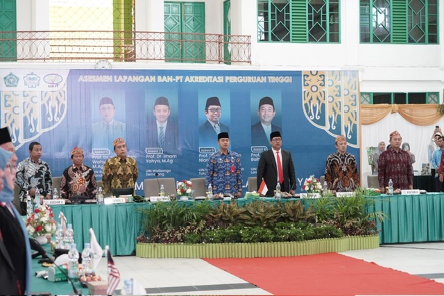 Plt. Kadisdik Prov. Kalteng Reza Prabowo Buka Asesmen Lapangan re-Akreditasi Perguruan Tinggi Oleh BAN-PT