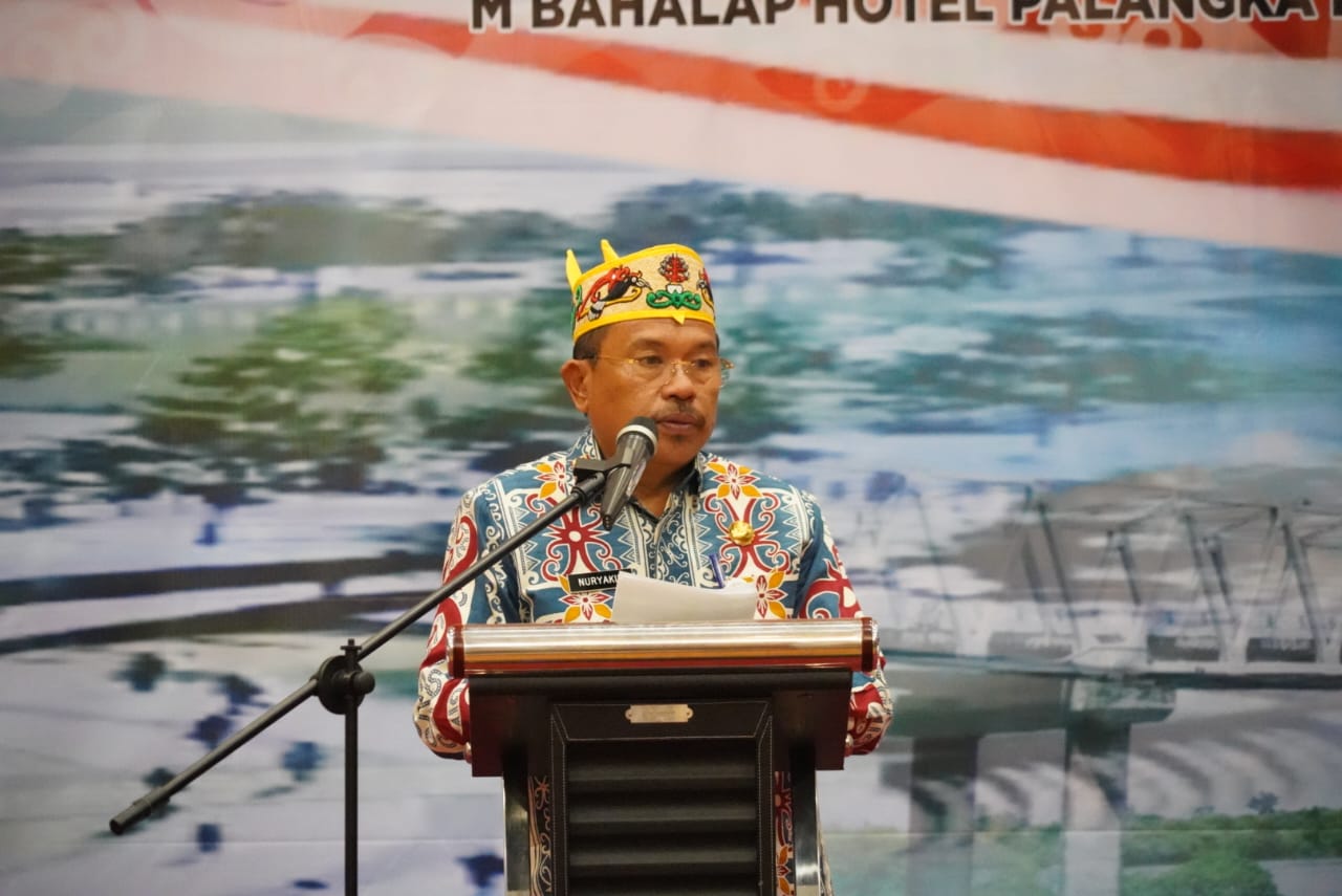 Sekda Nuryakin Buka Pelatihan Pengelolaan Keuangan BUMDes Tingkat Prov. Kalteng