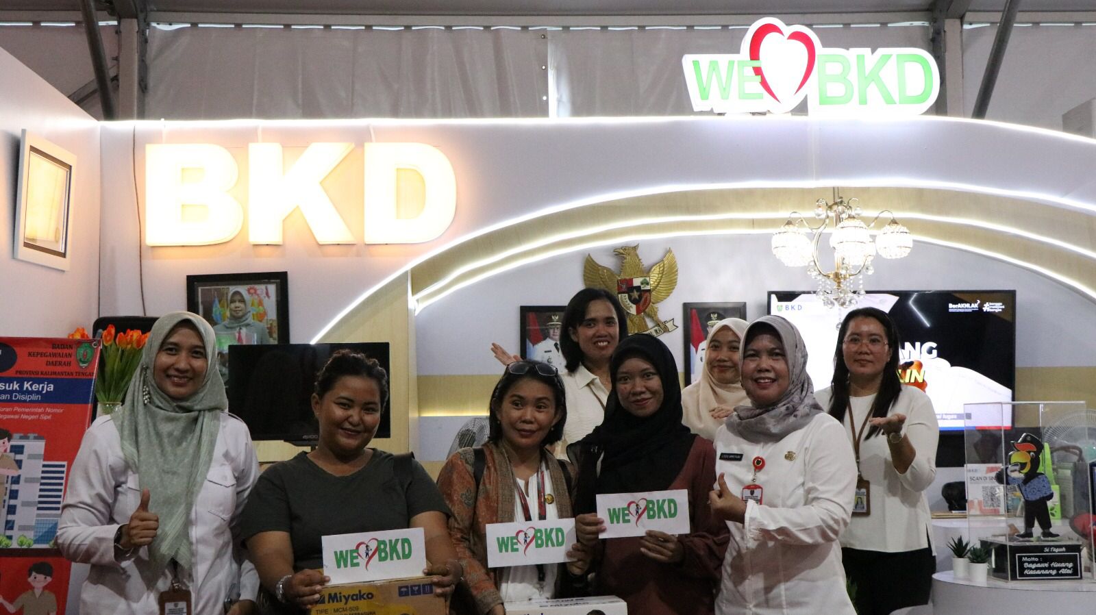 Badan Kepegawaian Daerah Prov. Kalteng Berhasil Raih Juara Harapan III Untuk Kategori SOPD Pemprov Kalteng