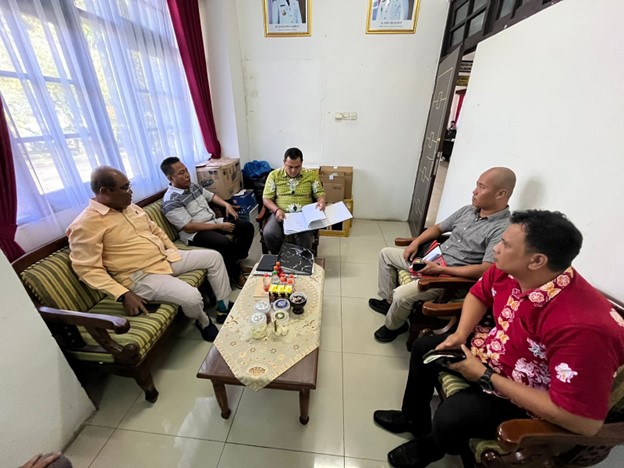 DLH Prov. Kalteng Terima Kunjungan Tim Koordinator dan Pengawas PPNS dari Polda Kalteng