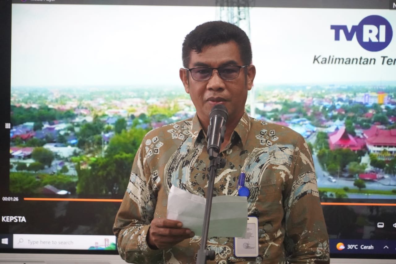 Kepala Diskominfosantik Prov. Kalteng Agus Siswadi Hadiri Serah Terima Jabatan Kepala Stasiun TVRI Kalteng