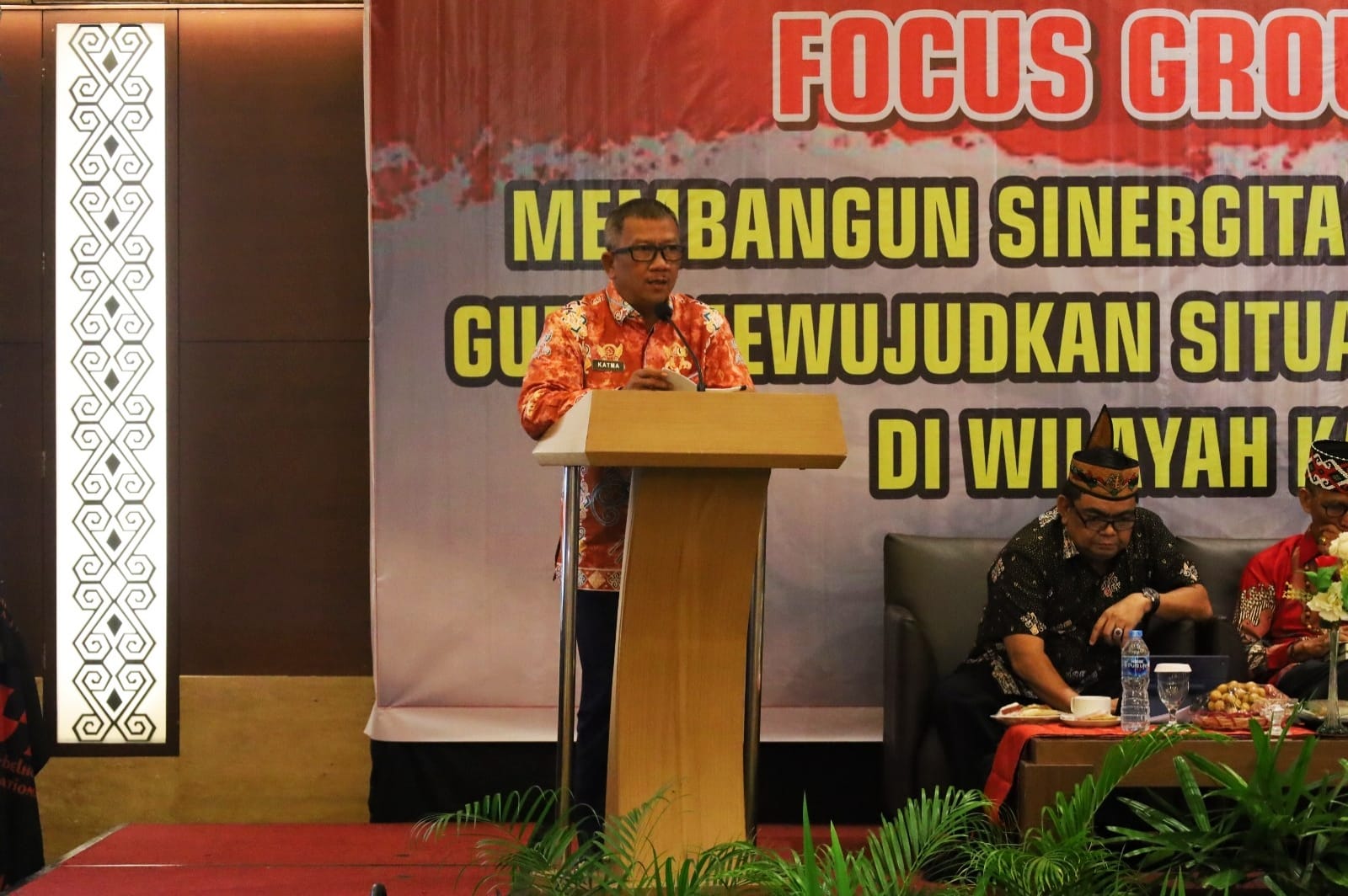 Kepala Badan Kesbangpol Prov. Kalteng Katma F. Dirun Hadiri Sekaligus Jadi Narasumber Pada FGD