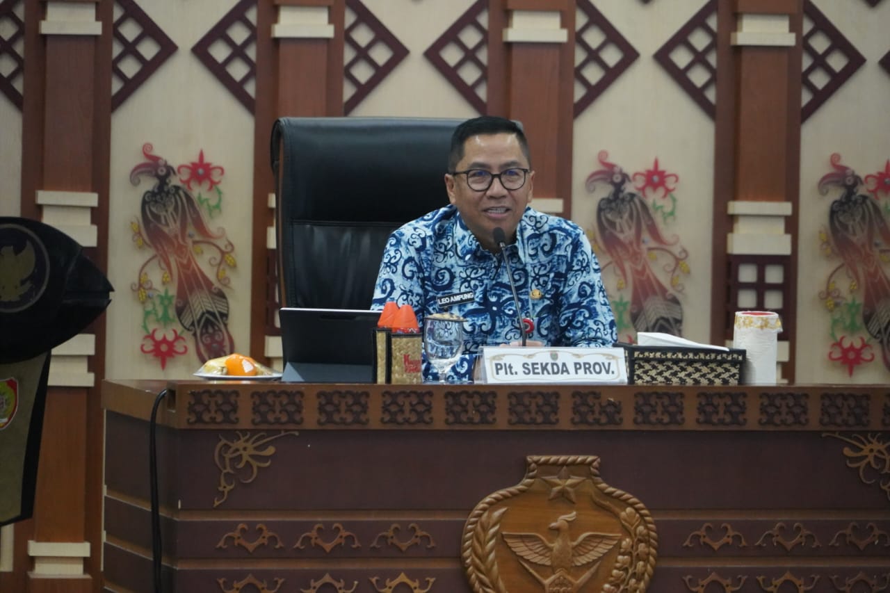 Wagub Kalteng Edy Pratowo Pimpin Pra Rapat Koordinasi Penyelenggaraan Pemerintahan Desa
