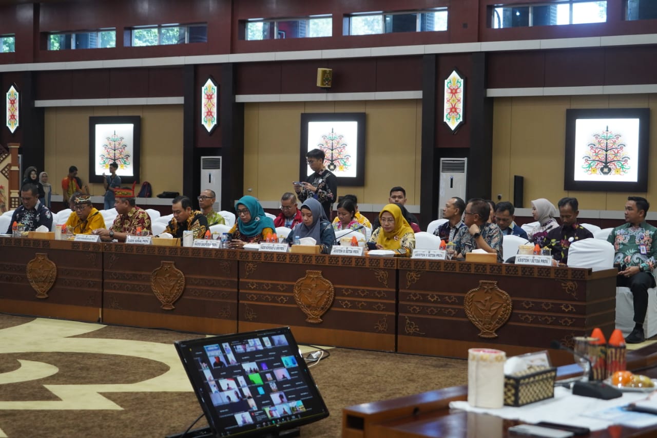 Wagub Kalteng Edy Pratowo Pimpin Pra Rapat Koordinasi Penyelenggaraan Pemerintahan Desa