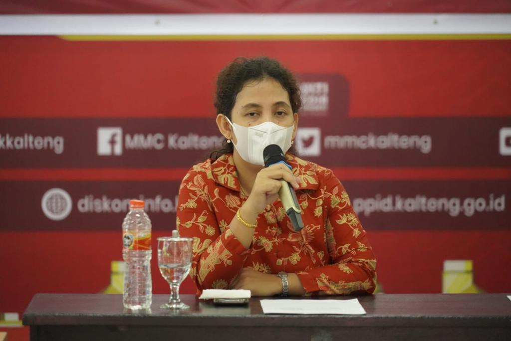 Rapat Rutin DWP Unit Diskominfosantik Dalam rangka Dukung Program Pemprov. Kalteng