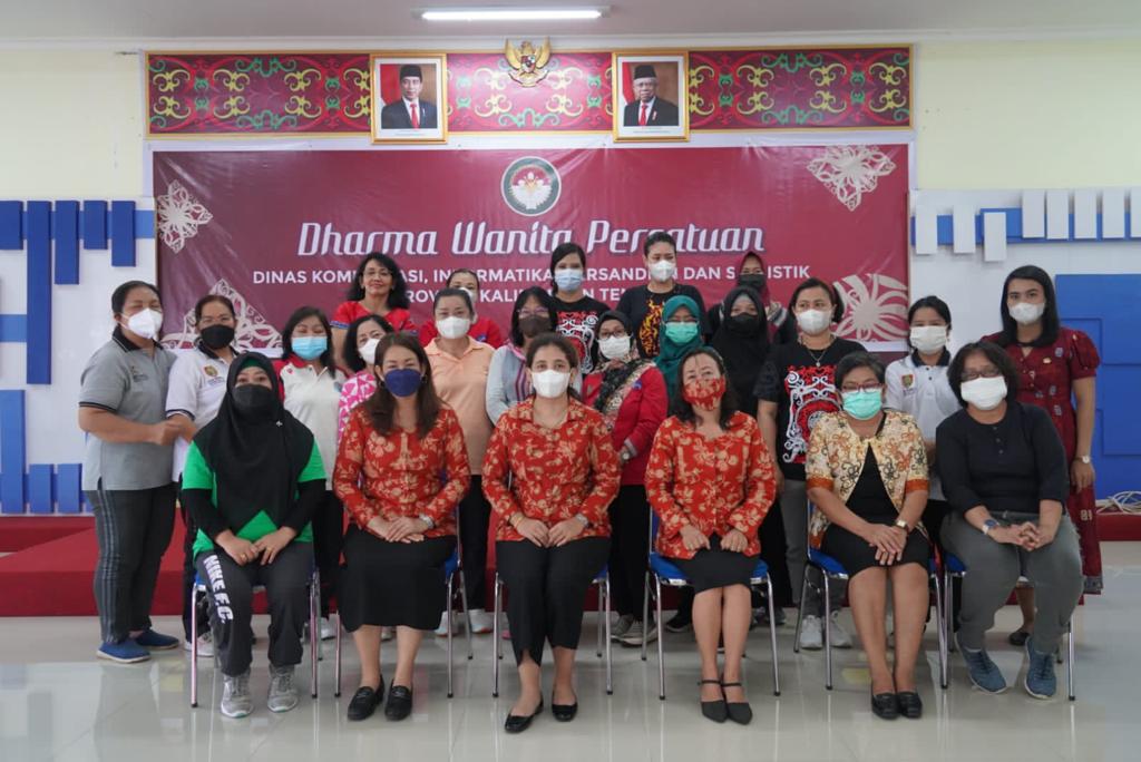 Rapat Rutin DWP Unit Diskominfosantik Dalam rangka Dukung Program Pemprov. Kalteng