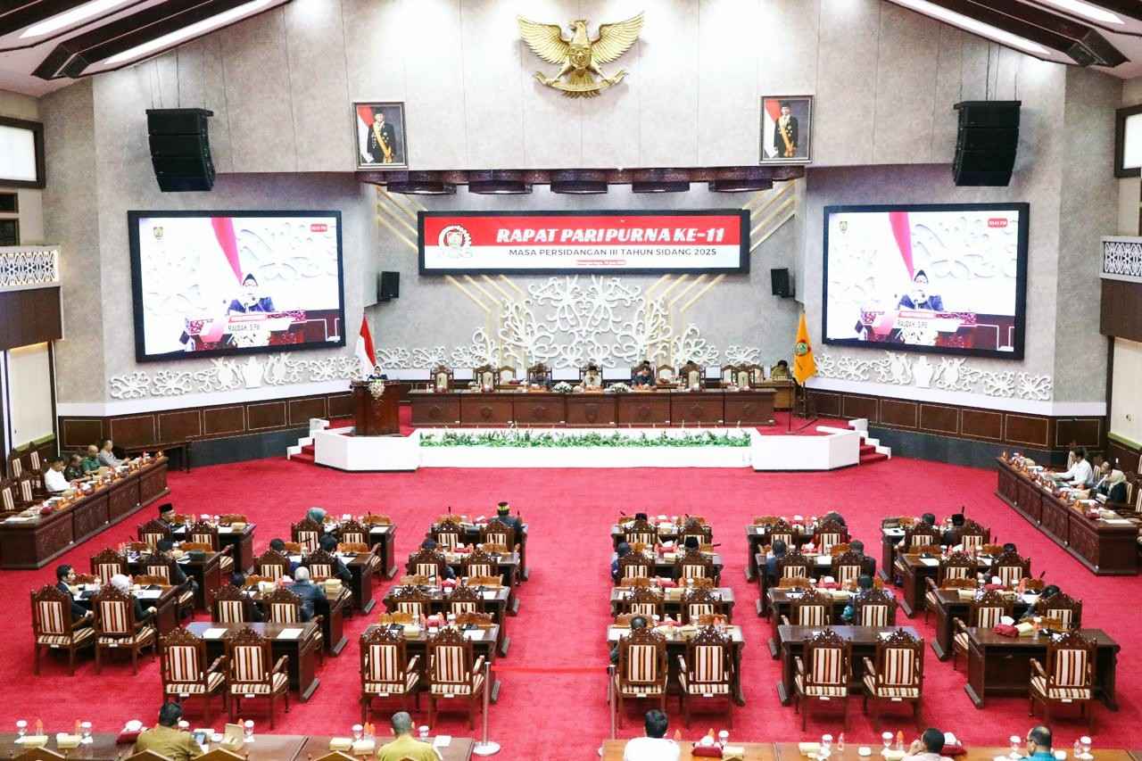 DPRD Prov. Kalteng Gelar Rapur ke-11 Masa Persidangan III Tahun Sidang 2025