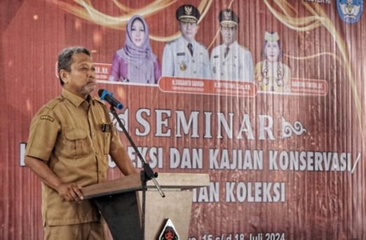 Disbudpar Melalui UPT. Museum Balanga Gelar Seminar Hasil Kajian Koleksi dan Kajian Konservasi/Perawatan Koleksi