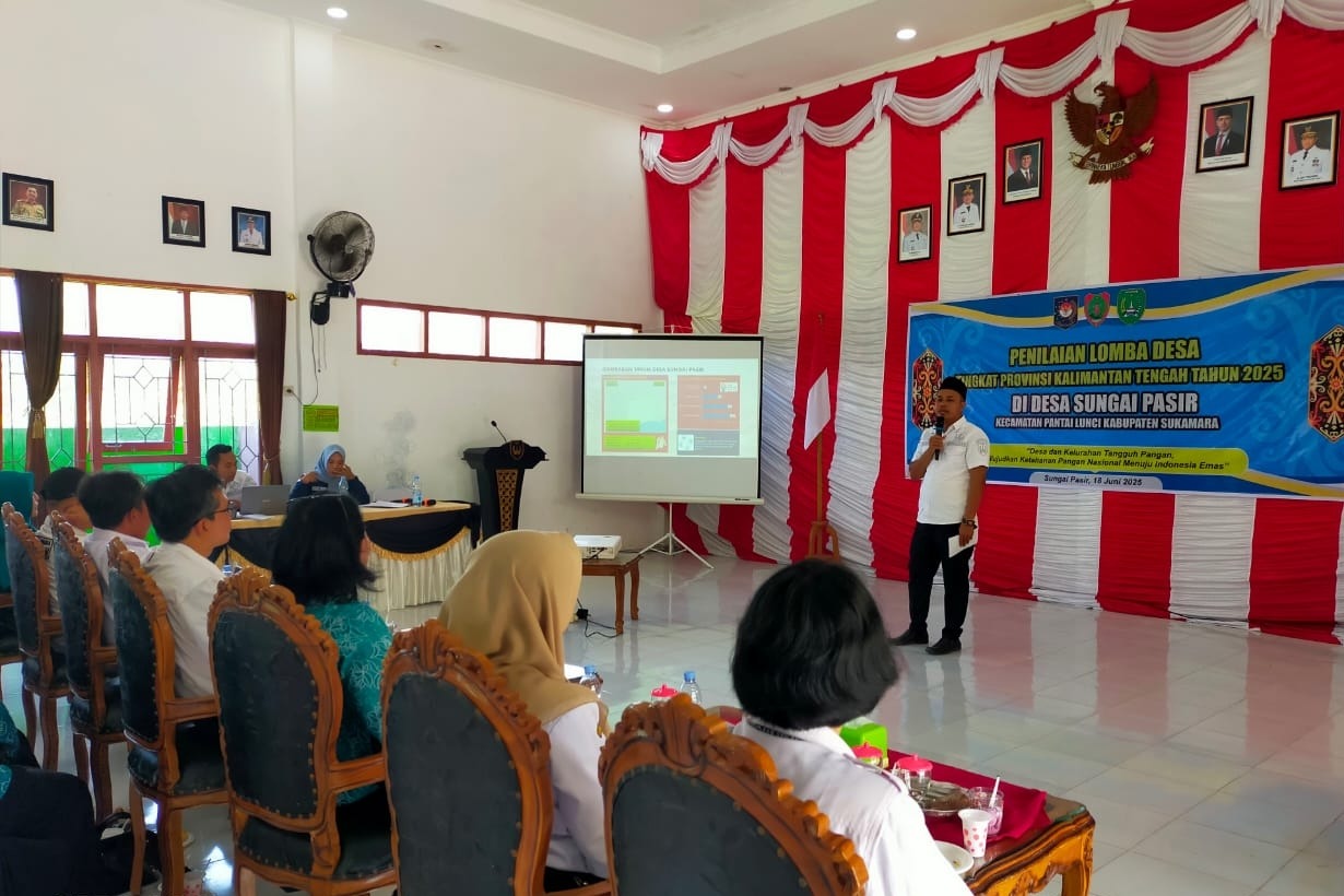 Dinas PMD Prov. Kalteng Umumkan Juara Lomba Desa dan Kelurahan Tingkat Prov. Kalteng