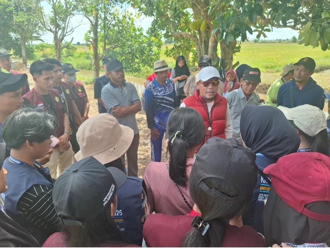 Kadis TPHP Prov Kalteng Rendy Lesmana Beri Imbauan Program Brigade Pangan bagi mahasiswa KKN Reguler UPR