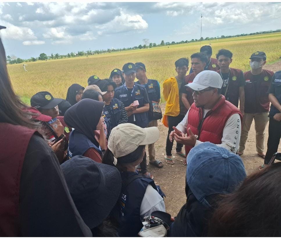 Kadis TPHP Prov Kalteng Rendy Lesmana Beri Imbauan Program Brigade Pangan bagi mahasiswa KKN Reguler UPR