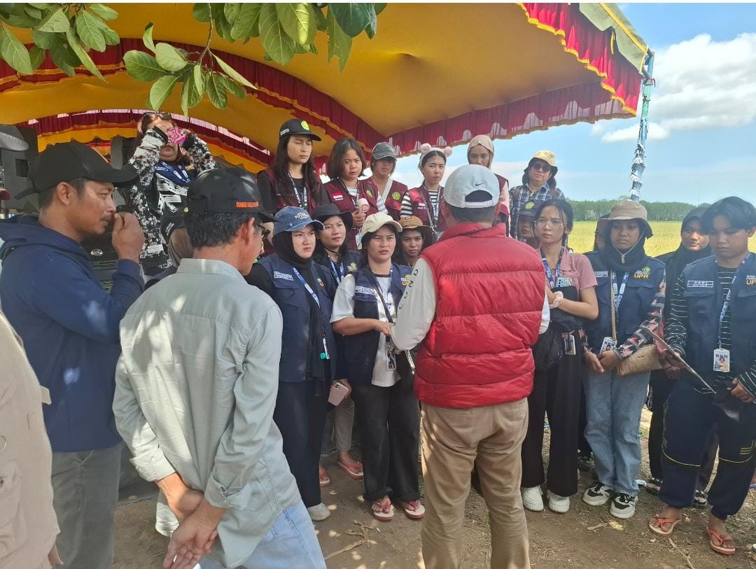 Kadis TPHP Prov Kalteng Rendy Lesmana Beri Imbauan Program Brigade Pangan bagi mahasiswa KKN Reguler UPR