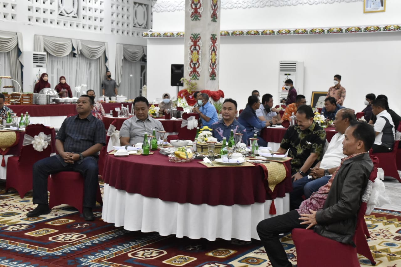 Ramah Tamah Dan Jamuan Santap Malam Gubernur Kalteng Bersama Tim Kunker Spesifik Komisi III DPR RI