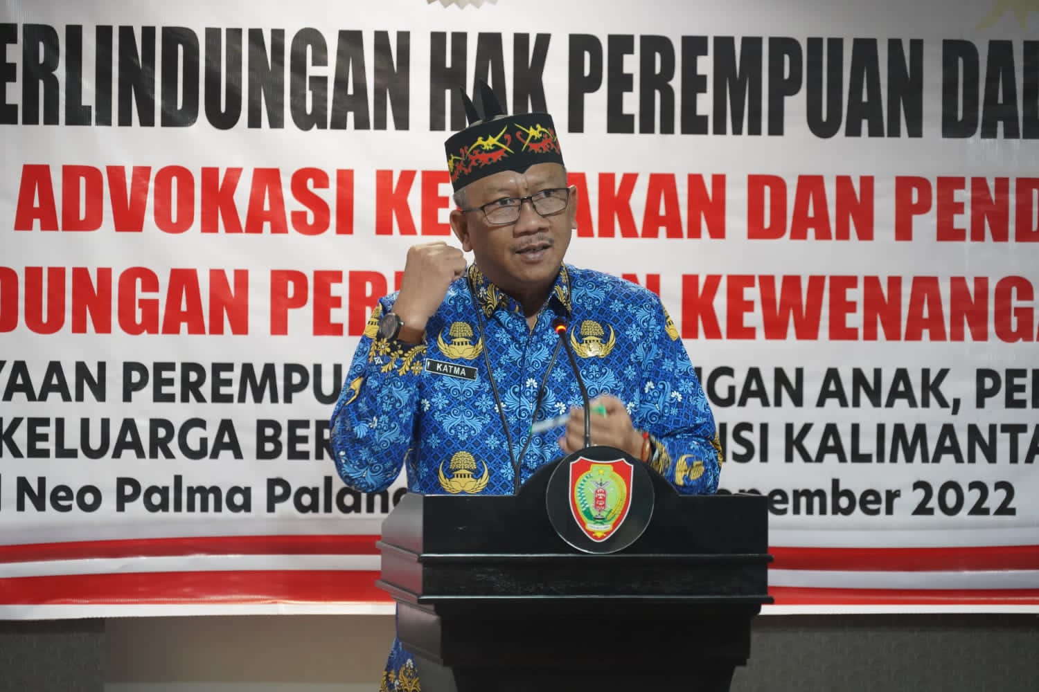 Asisten Pemkesra Buka Sosialisasi Kebijakan Perlindungan Hak Perempuan Dalam Situasi Darurat