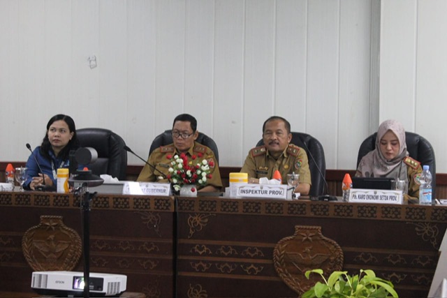 Sahli Yuas Elko Hadiri Rakor Pengendalian Inflasi Serta Pembahasan Percepatan Penyusunan RTRW dan RDTR Bersama Menteri Dalam Negeri RI