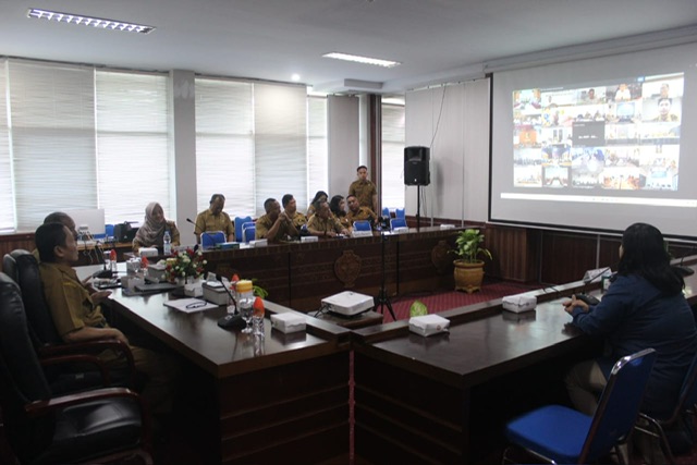 Sahli Yuas Elko Hadiri Rakor Pengendalian Inflasi Serta Pembahasan Percepatan Penyusunan RTRW dan RDTR Bersama Menteri Dalam Negeri RI