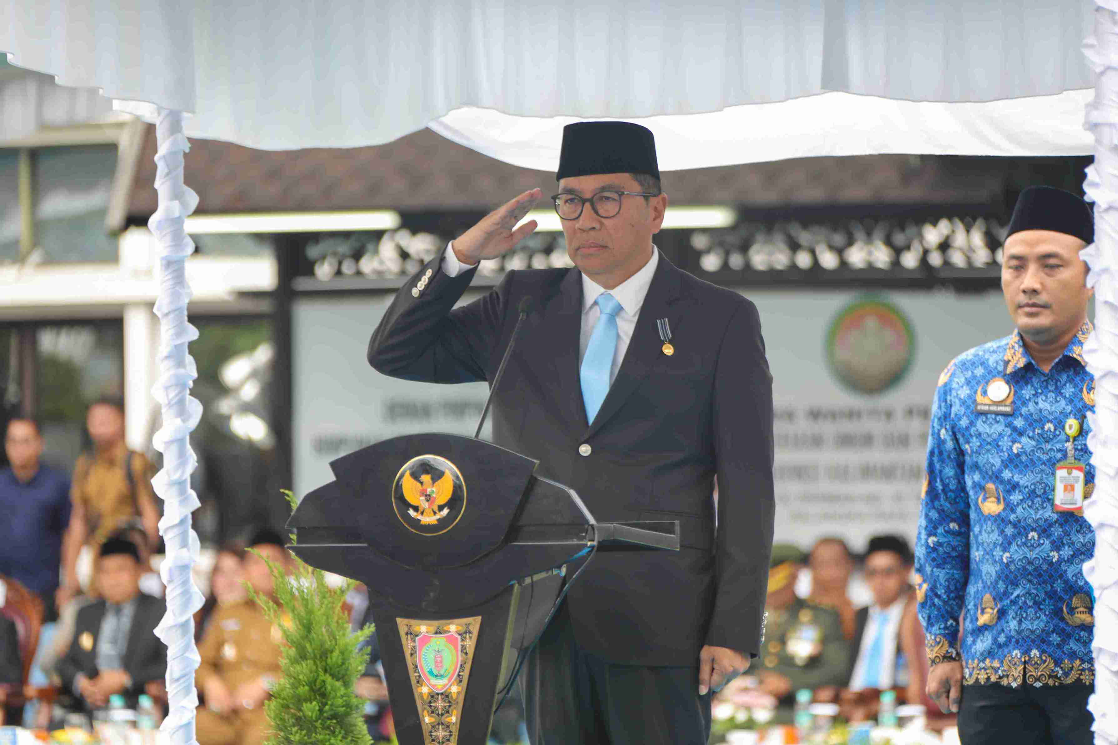 Dinas PUPR Kalteng Gelar Upacara Peringatan Hari Bakti Pekerjaan Umum ke-80