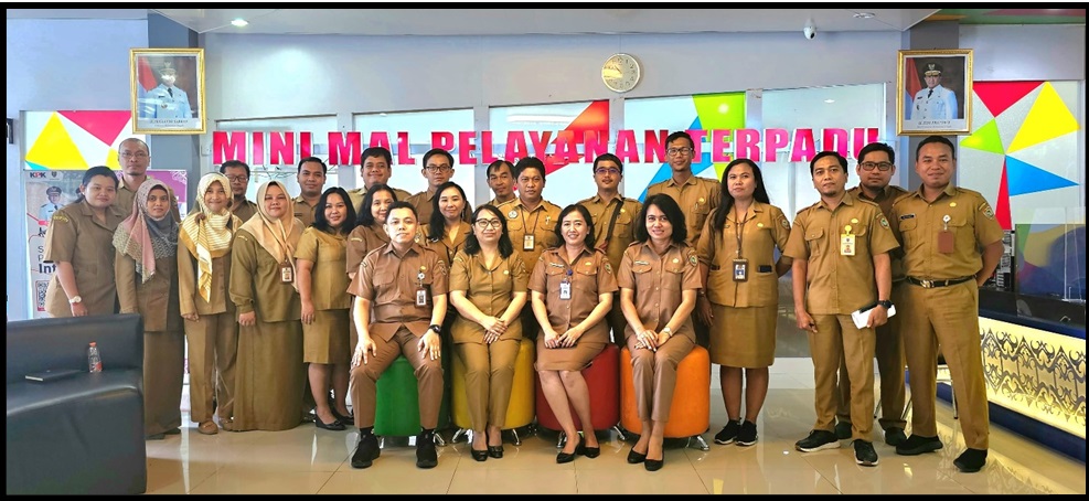 DPMPTSP Prov. Kalteng Gelar Rapat Evaluasi Kinerja Pelayanan Terpadu Satu Pintu Triwulan IV