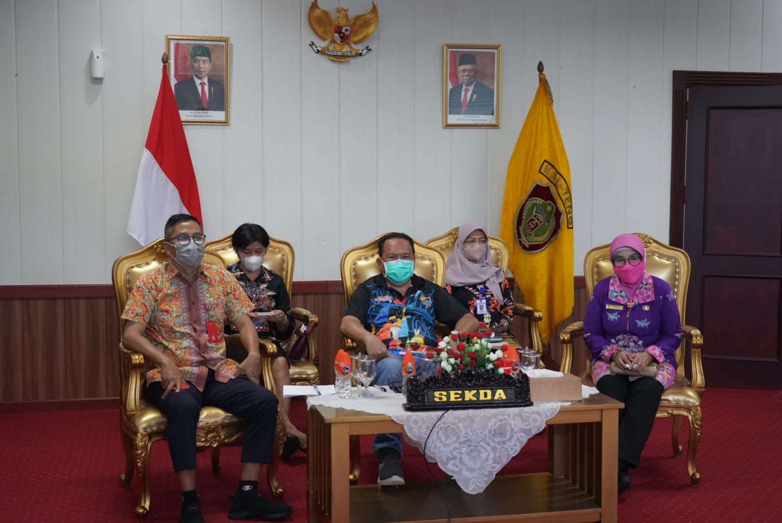 Rakor Pengendalian Harga Pangan Secara Virtual