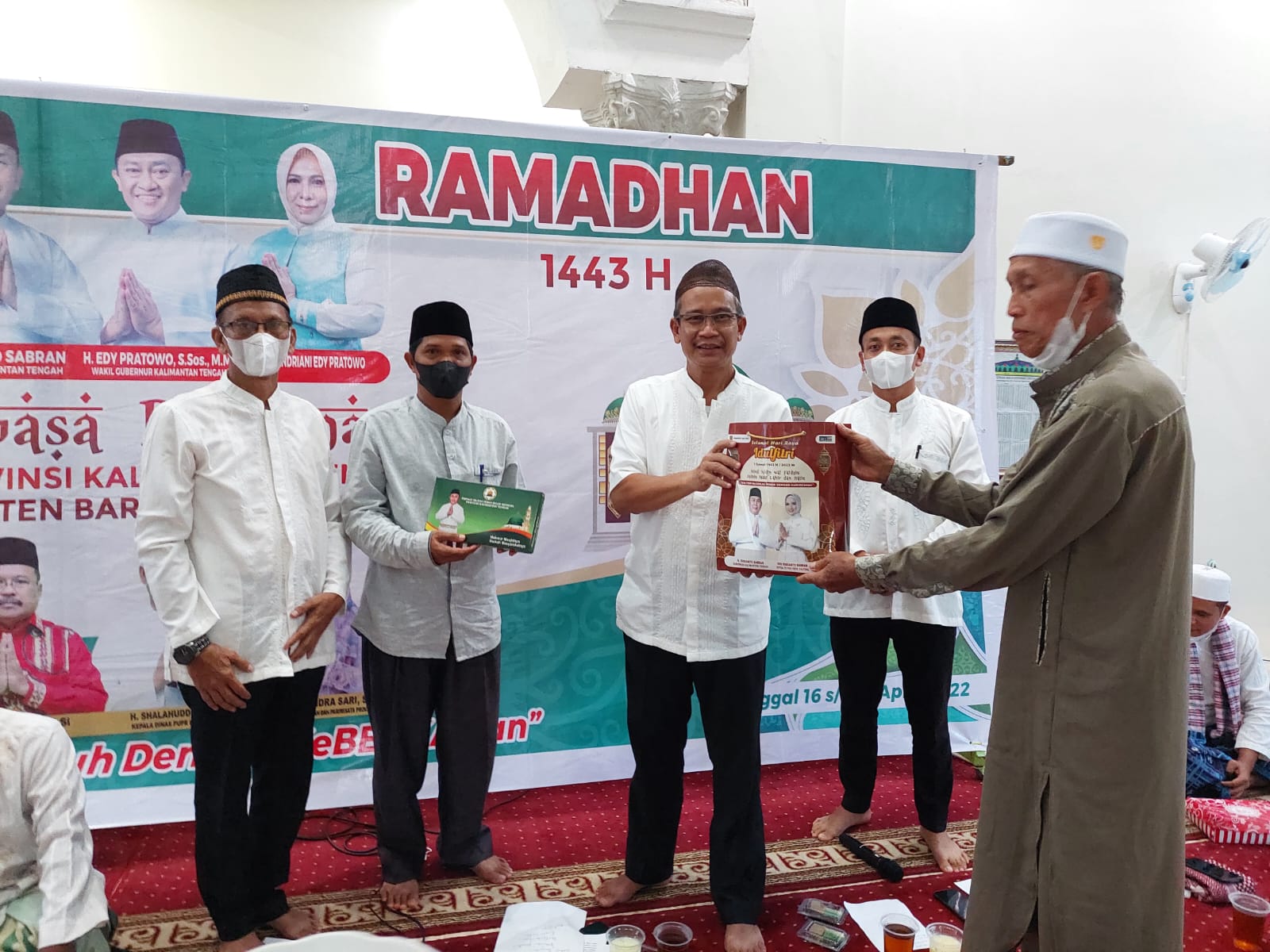 Pemprov Kalteng Gelar Safari Ramadan Di Masjid Jami Darut Taqwa Kab. Barito Utara