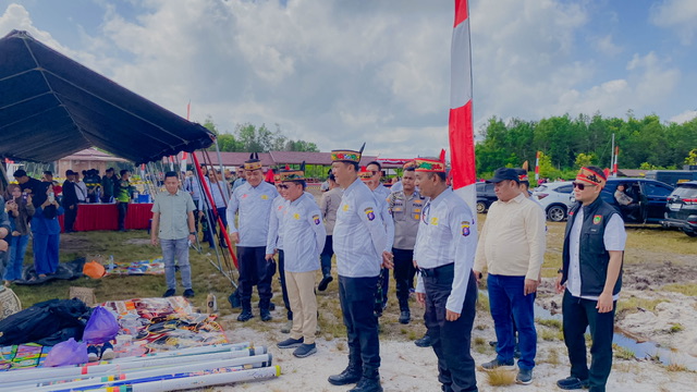 Gubernur Kalteng Agustiar Sabran Hadiri Open Tournament Menembak dan Sumpitan Tradisional