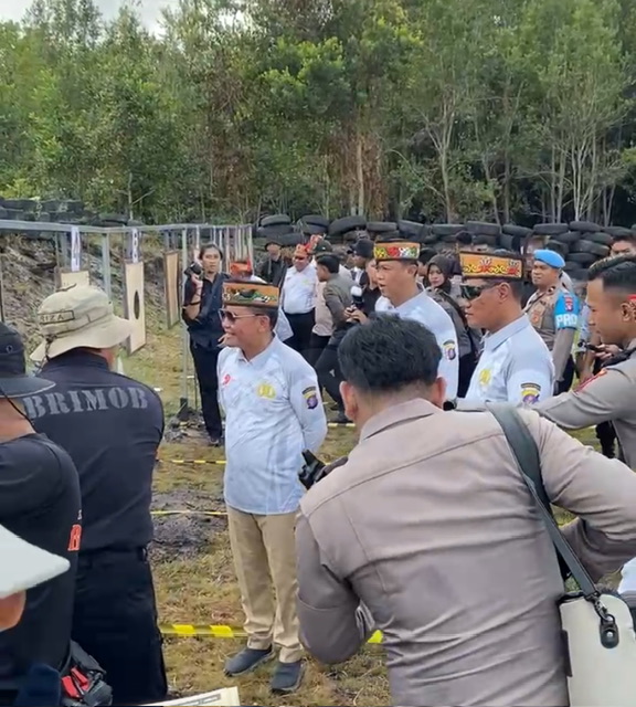 Gubernur Kalteng Agustiar Sabran Hadiri Open Tournament Menembak dan Sumpitan Tradisional