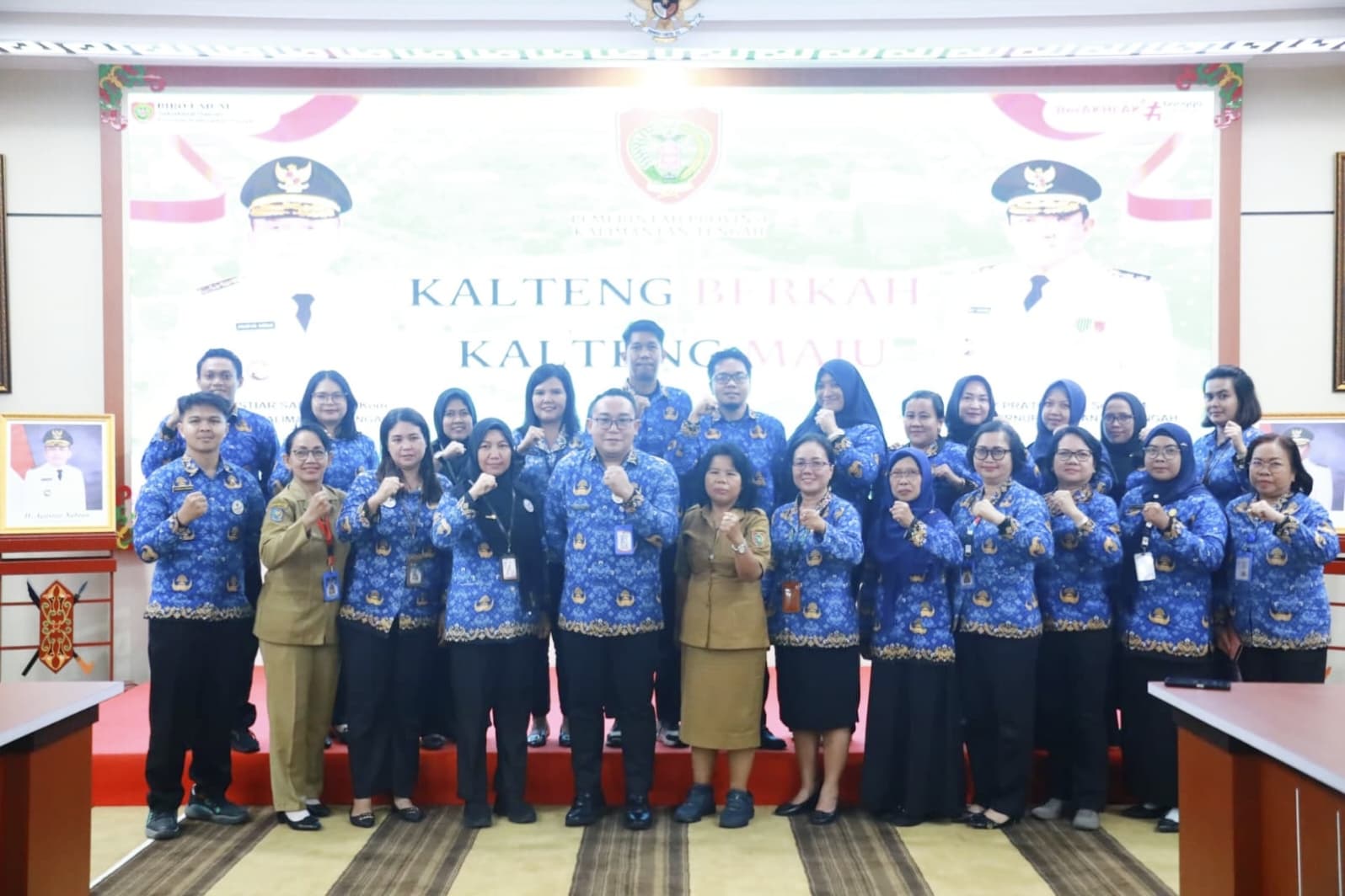 Diskominfosantik Prov. Kalteng Gelar Sosialisasi Evaluasi Implementasi Budaya Kerja ASN BerAKHLAK