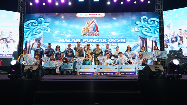 Gubernur Kalteng Agustiar Sabran Hadiri Malam Apresiasi O2SN Kalteng 2026