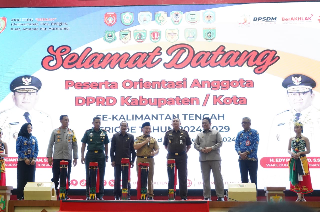 Plt. Kepala Biro Organisasi Betri Susilawati Ikuti Pembukaan Resmi Orientasi Anggota DPRD Kabupaten/Kota se-Kalteng