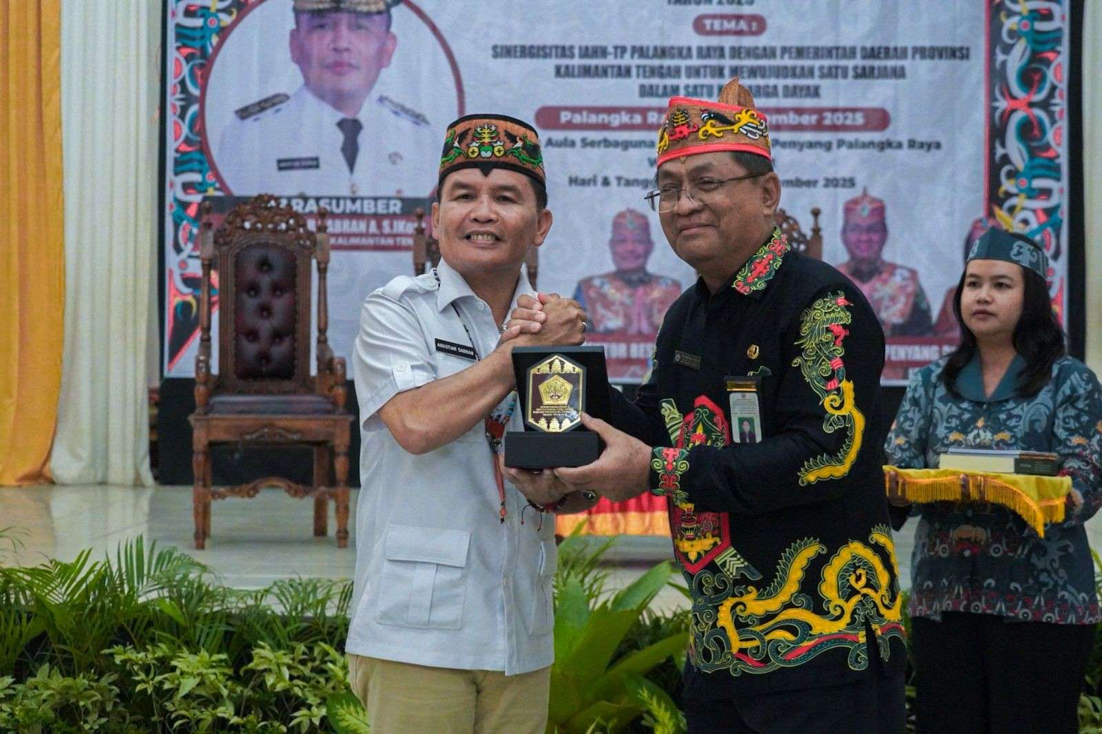 Gubernur Kalteng Agustiar Sabran Jadi Narasumber Kuliah Umum IAHN-TP Tahun 2025