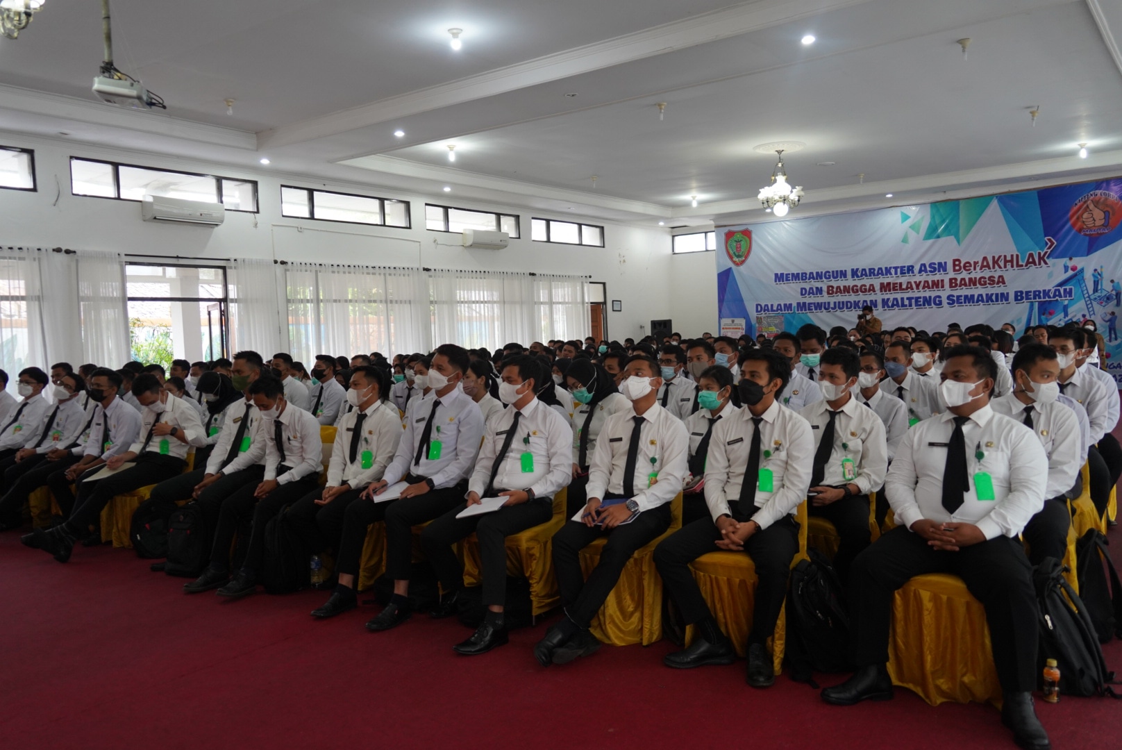Sahli Gubernur Bidang KSDM Beri Paparan Terkait Muatan Teknis Subtansi Lembaga Pada Latsar CPNS