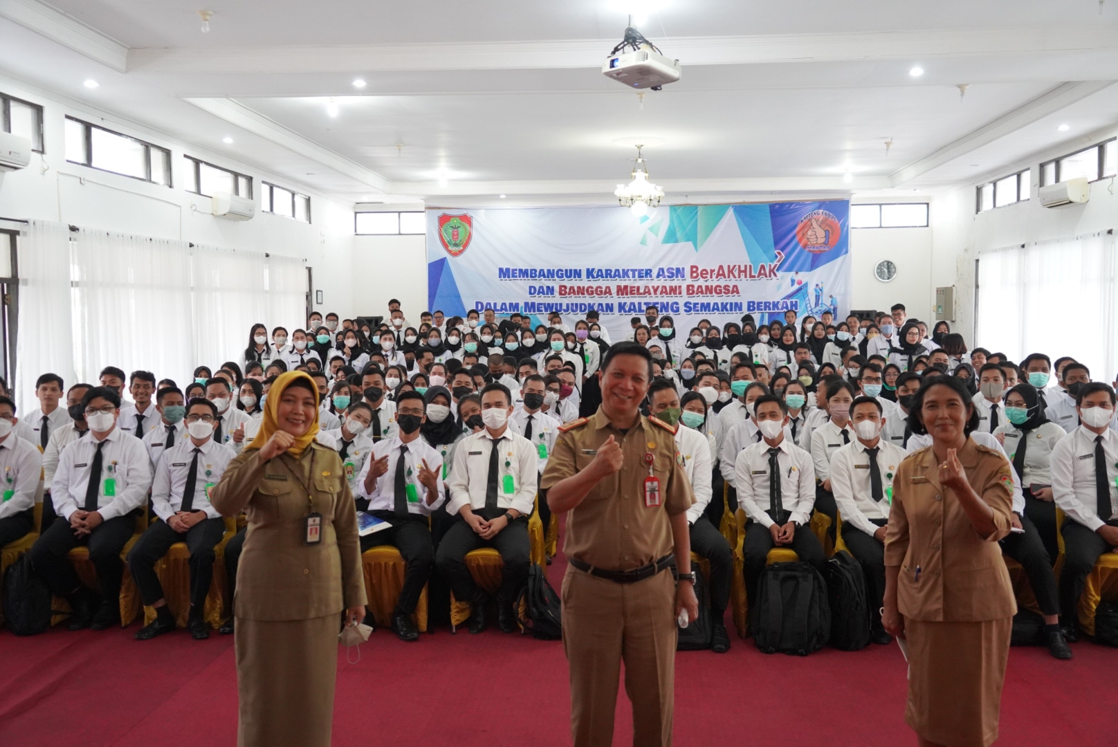 Sahli Gubernur Bidang KSDM Beri Paparan Terkait Muatan Teknis Subtansi Lembaga Pada Latsar CPNS