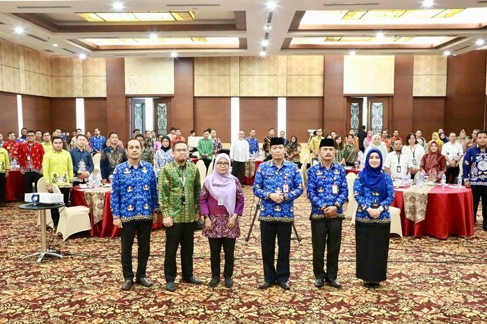 Sahli Yuas Elko Buka Rakor dan Sinkronisasi Perencanaan Urusan Perumahan dan Kawasan Permukiman Se-Kalteng Tahun 2024
