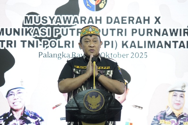 Wagub Kalteng Edy Pratowo Buka Musda X Forum Komunikasi Putra Putri Purnawirawan TNI-Polri Kalteng