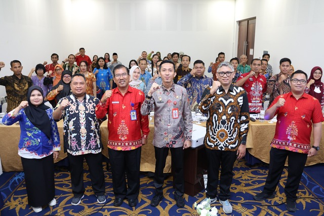 UPT. BPSM Dinas Perdagangan dan Perindustrian Prov. Kalteng Gelar Bimtek Penyusunan Dokumen SNI Pasar Rakyat (SNI 8152:2021)