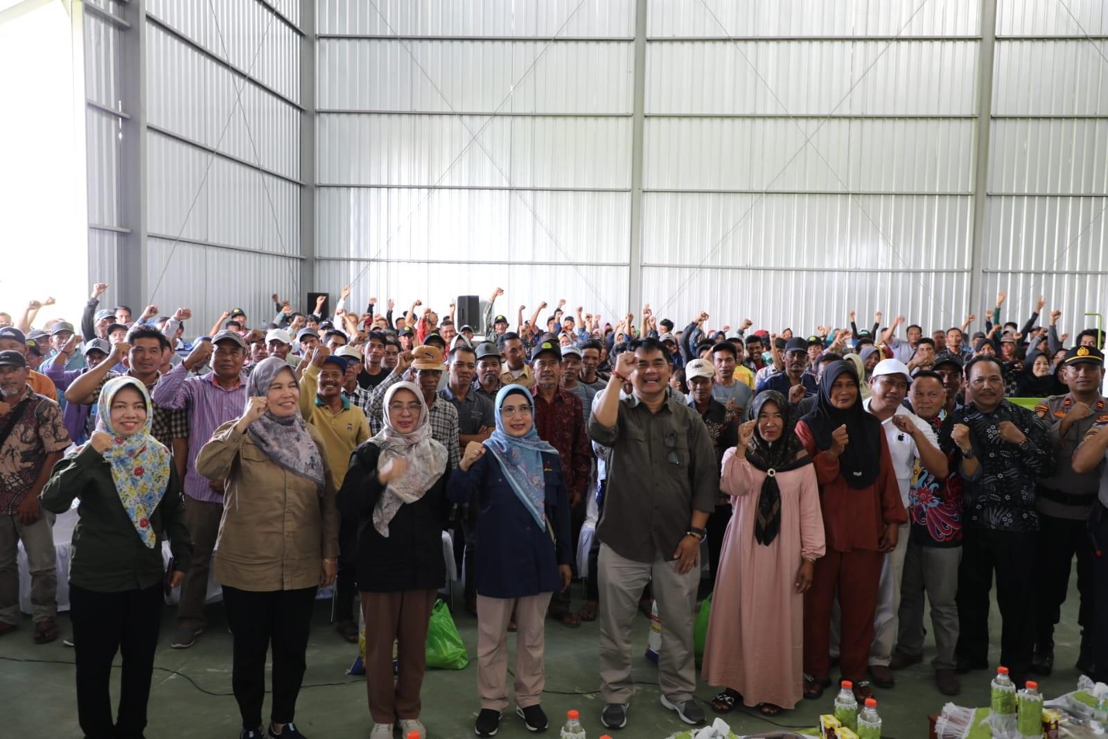 Kadis TPHP Sunarti Lakukan Kunker ke Pabrik Rice Milling Plant