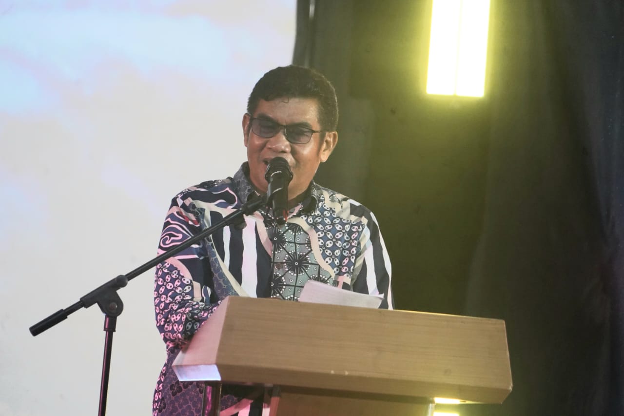 Kadiskominfosantik Prov. Kalteng Agus Siswadi Buka Kegiatan Temu Mitra TVRI Kalteng dan Rekonsiliasi Lintas Bidang Dalam Upaya Peningkatan PNBP