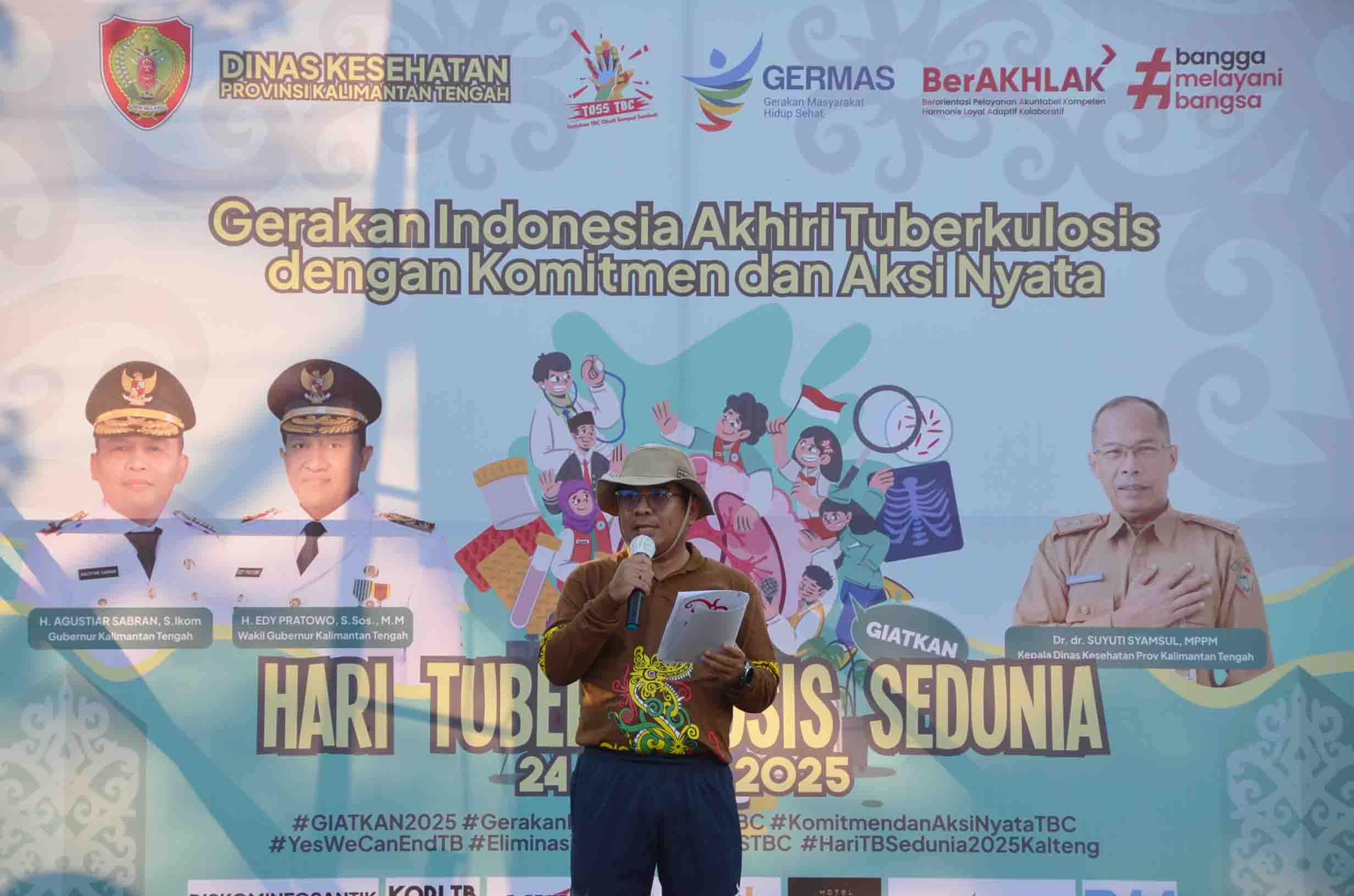 Dinkes Prov. Kalteng Gelar Puncak Peringatan Hari Tuberkulosis Sedunia