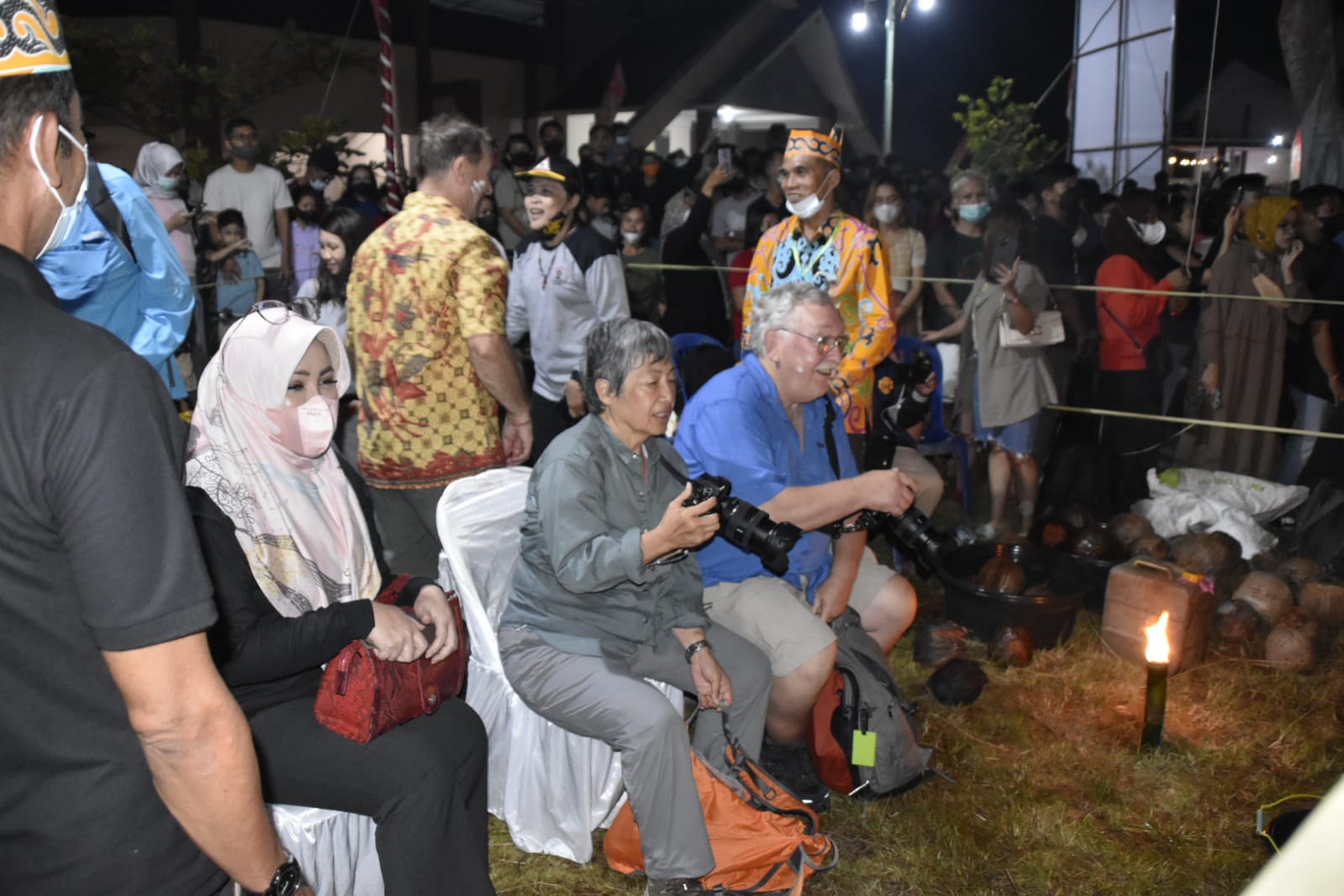 Antusiasme Warga Asing Terhadap Olahraga Tradisional Sepak Sawut Di FBIM 2022