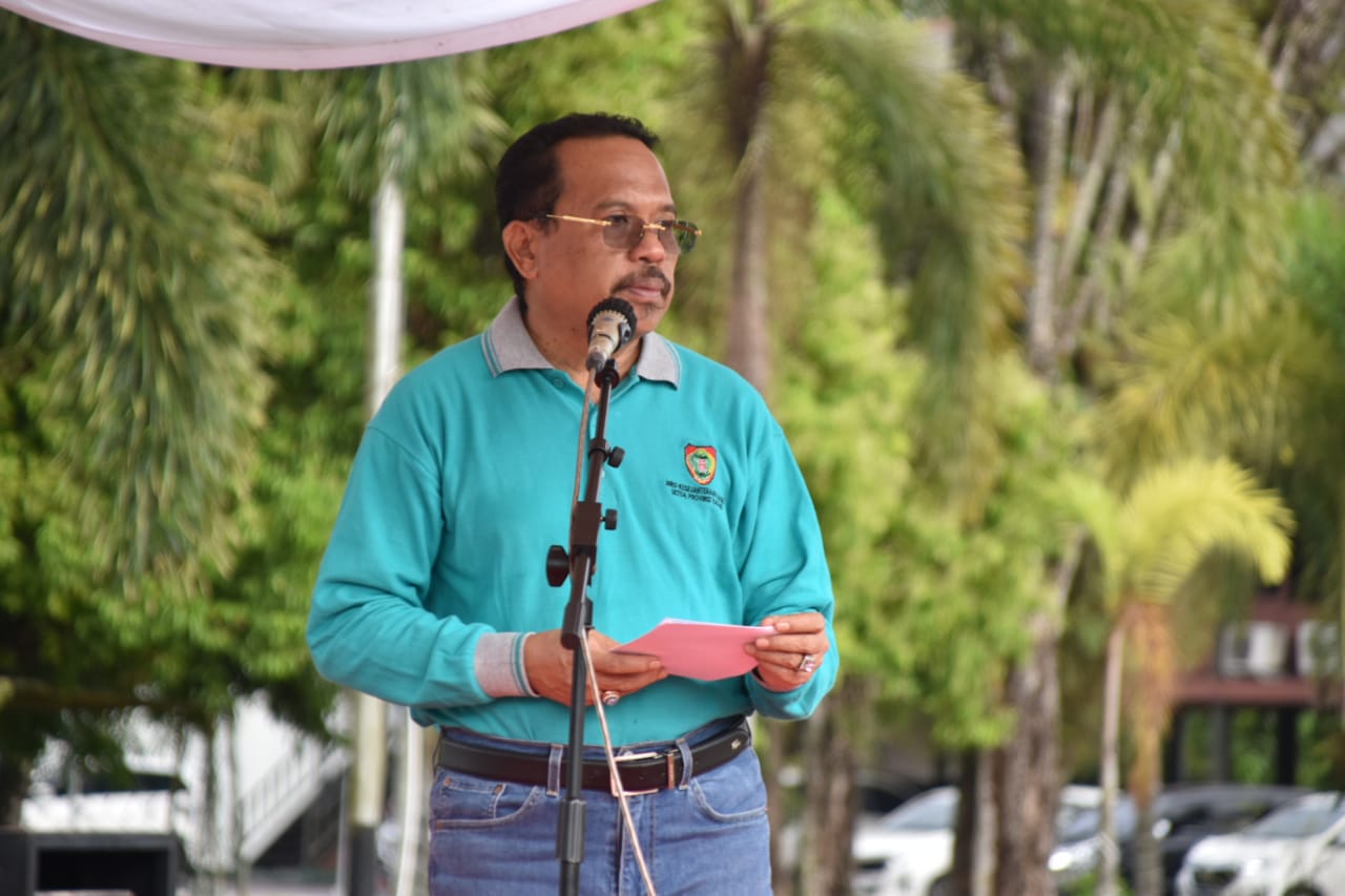 Pemprov. Kalteng Gelar Pergerakan Massa Dalam Rangka Implementasi Gerakan Masyarakat Hidup Sehat Dengan Deteksi Dini, Pengukuran Kebugaran Jasmani, dan Skrining Kesehatan Jiwa
