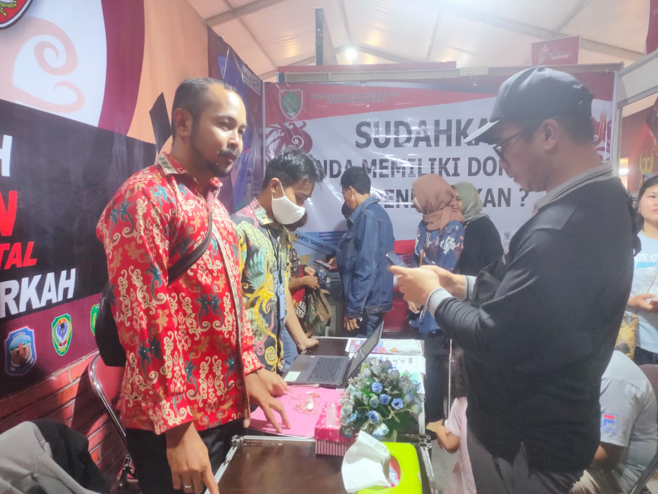 Disdukcapil Prov. Kalteng Launching Program KTP Digital