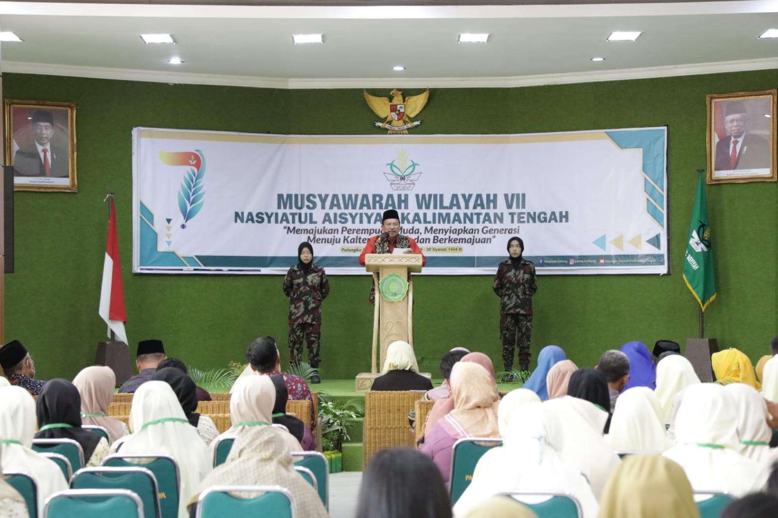 Sekda Prov. Kalteng Buka Secara Resmi Musyawarah Wilayah Ke-VII Pimpinan Wilayah Aisyiyah Kalteng Yang Digelar di Aula Utama Universitas Muhammadiyah