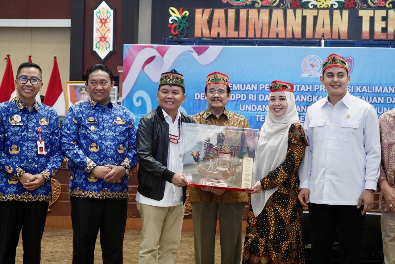 Pemprov Kalteng Gelar Pertemuan Bersama DPD RI