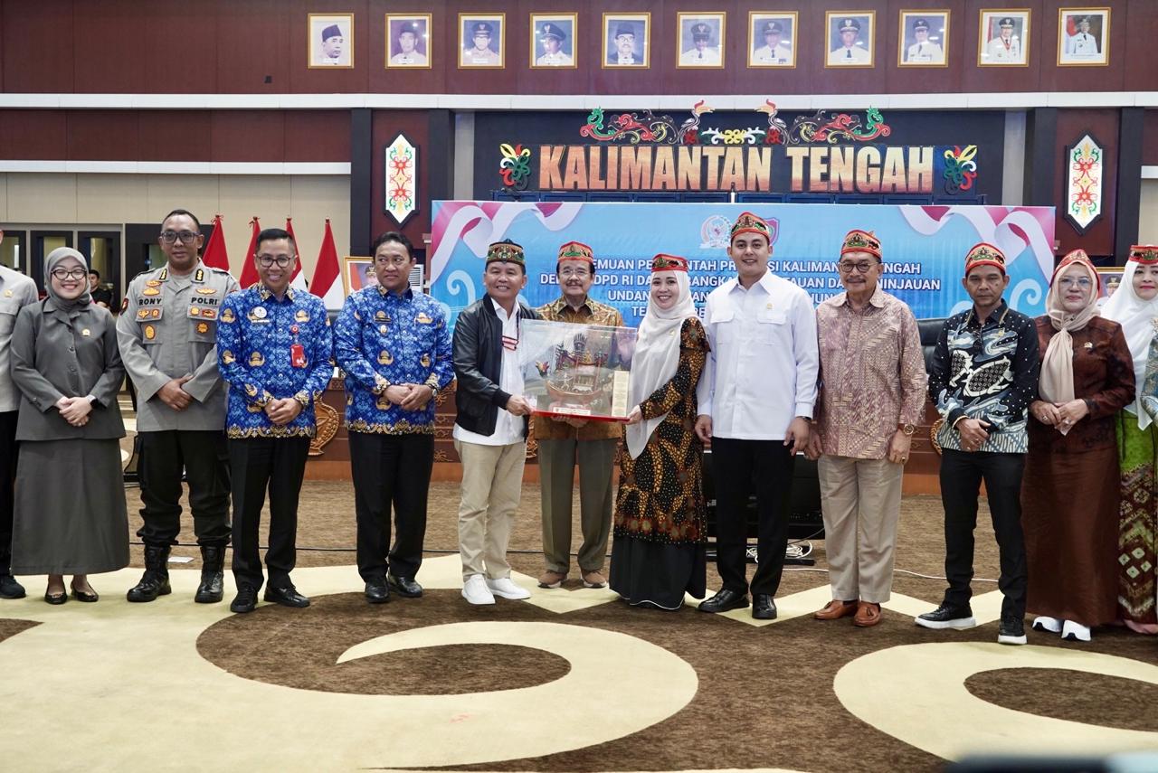 Pemprov Kalteng Gelar Pertemuan Bersama DPD RI