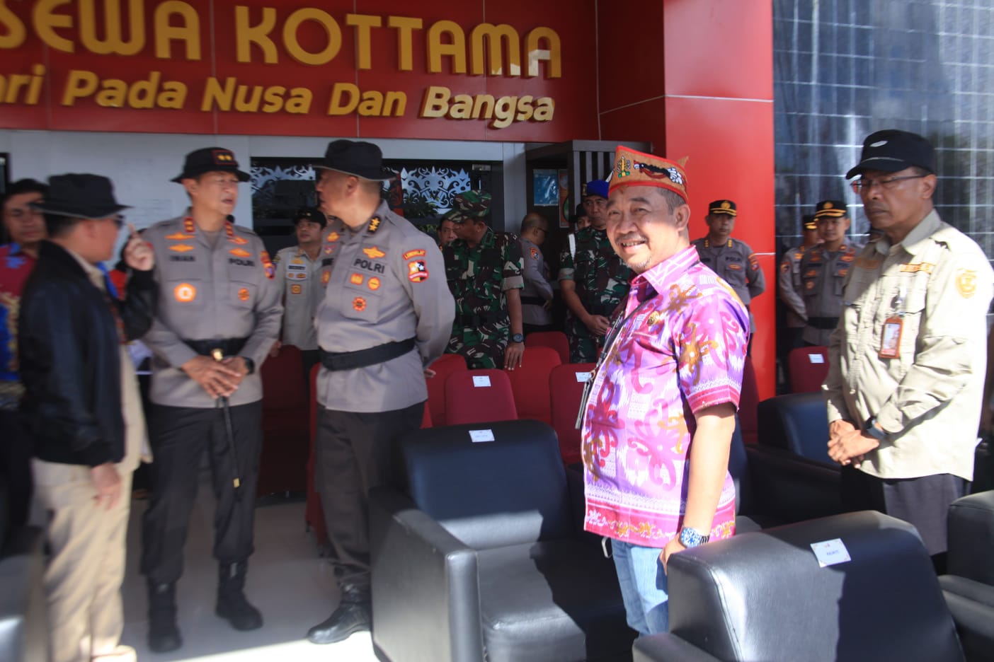 Kepala DLH Prov. Kalteng Joni Harta Ikuti Apel Kesiapsiagaan Karhutla