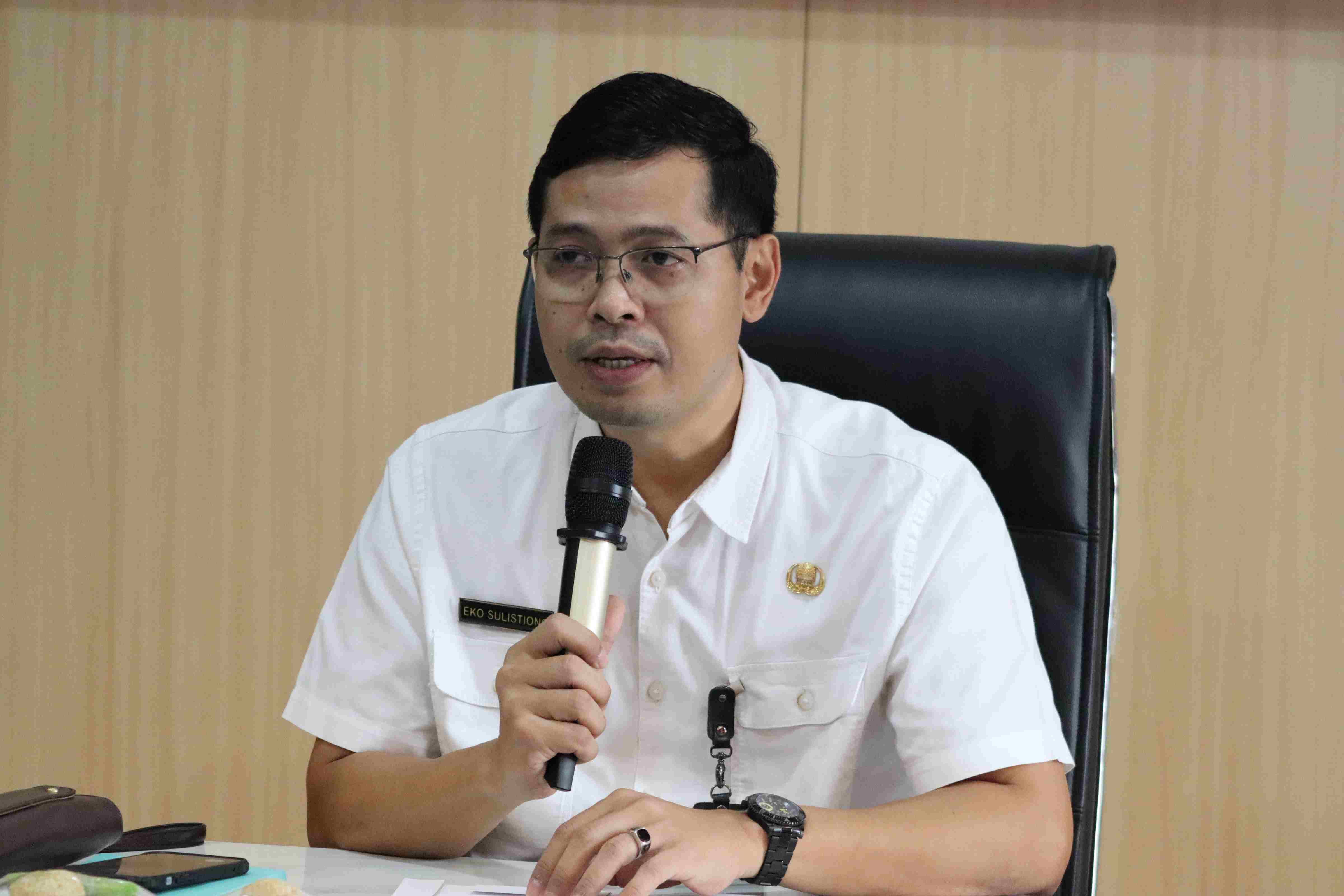 Plt. Inspektur Daerah Prov. Kalteng Eko Sulistiyono Buka Bimtek Perluasan Desa Antikorupsi