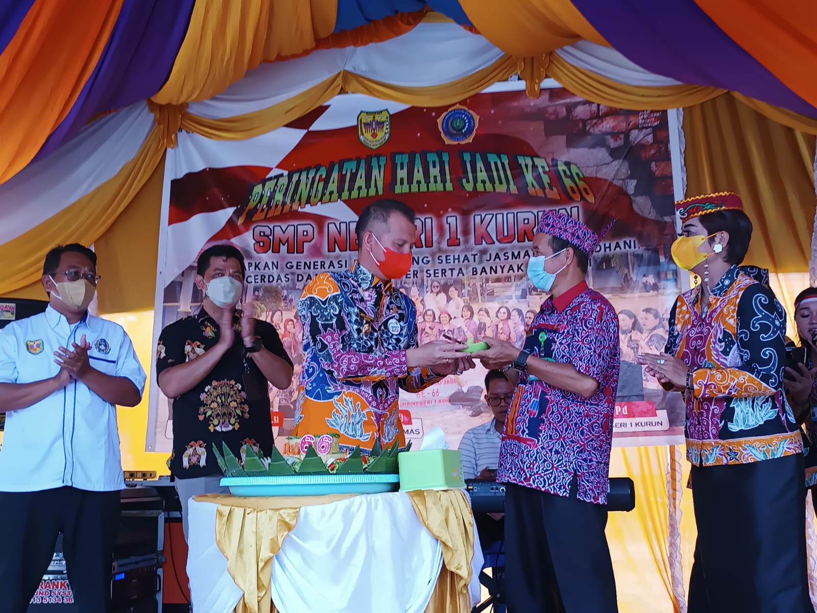 SMPN 1 Kurun Rayakan HUT Yang ke-66