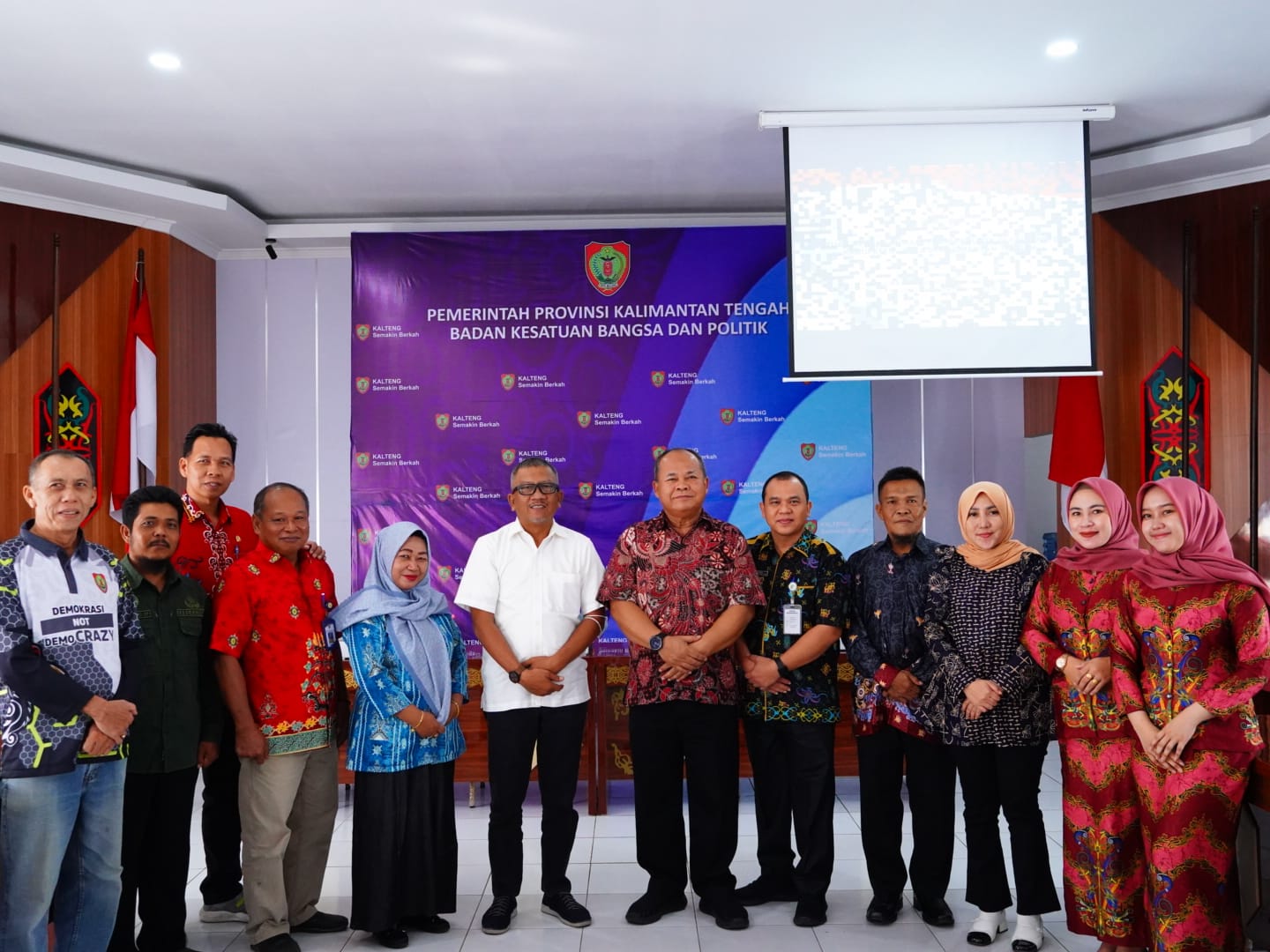Badan Kesbangpol Prov. Kalteng Gelar Rakor Usulan Permohonan Kenaikan Besaran Keuangan Untuk Partai Politik Bagi Tiga Kabupaten