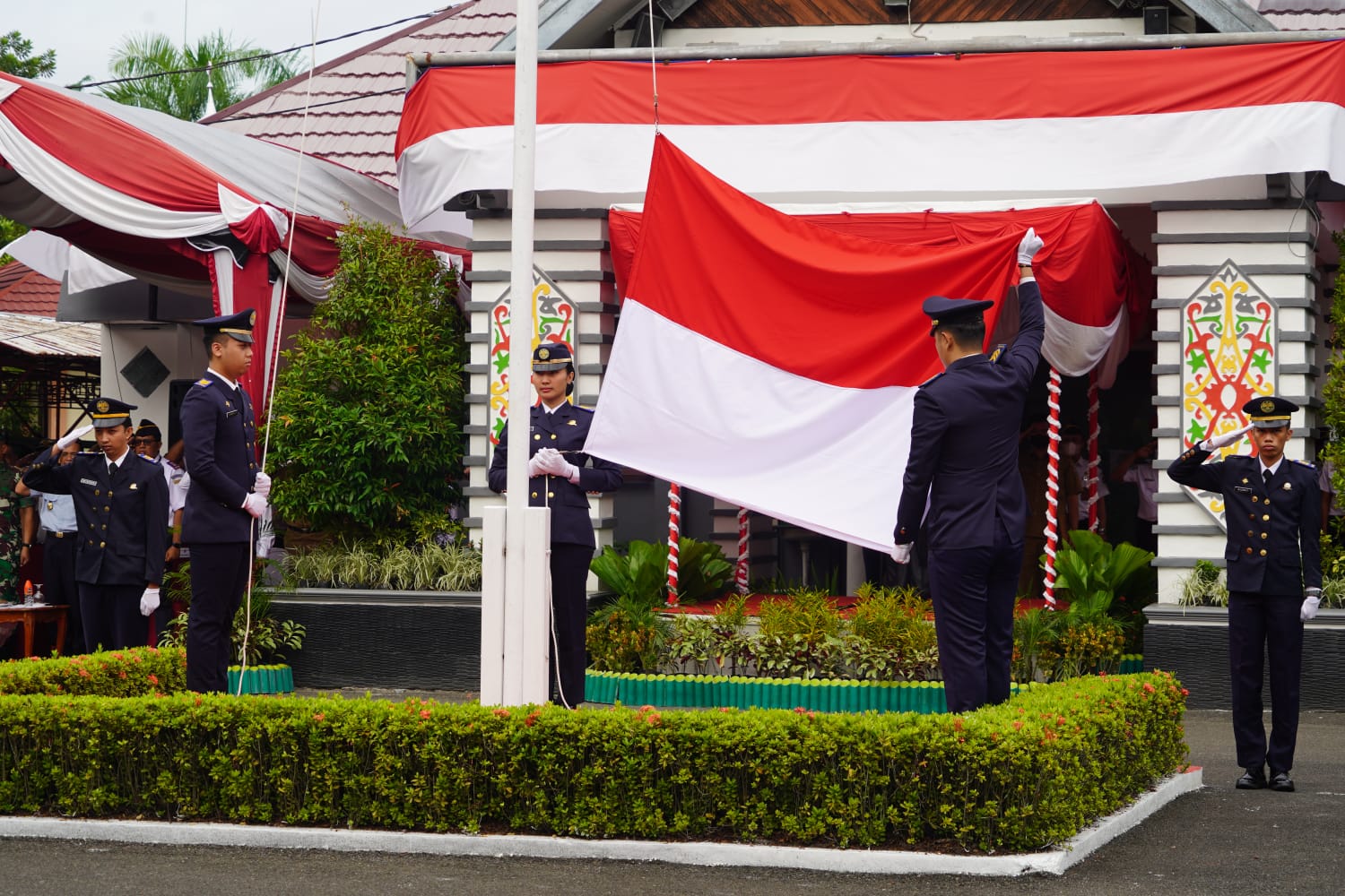 Wagub Kalteng Edy Pratowo Pimpin Upacara Harhubnas Tahun 2022