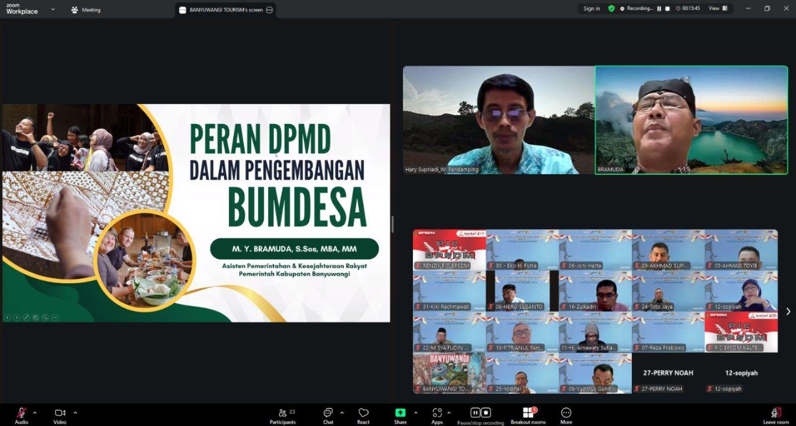 BPSDM Prov. Kalteng Ikut Visitasi Kepemimpinan Nasional PKN Tingkat II Angkatan XXVII Tahun 2025